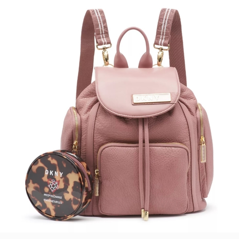 Large DKNY vegan leather Backpack